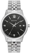 Bulova Miesten kello 96D151 Diamond Musta/Teräs Ø41 mm