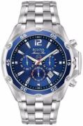 Bulova Miesten kello 98B282 Marine Star Sininen/Teräs Ø43 mm