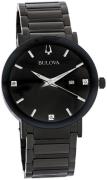 Bulova Miesten kello 98D158 Futuro Musta/Teräs Ø42 mm