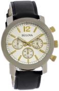 Bulova Miesten kello 98A141 Hopea/Nahka Ø40 mm