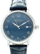 Montblanc Miesten kello 117829 Tradition Sininen/Nahka Ø40 mm