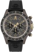 Philipp Plein Miesten kello PWVAA0323 Street Couture Ruskea/Kumi Ø43