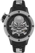 Philipp Plein Miesten kello PWUAA0123 Hyper Sport Musta/Kumi Ø46 mm