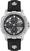 Versus by Versace Miesten kello VSP1M0121 Crystal Musta/Nahka Ø46 mm