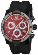 Technomarine Miesten kello TM-615007 Punainen/Kumi Ø45 mm