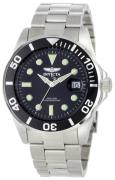 Invicta Miesten kello 0590 Pro Diver Musta/Teräs Ø43 mm