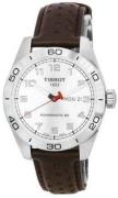 Tissot Miesten kello T131.430.16.032.00 Powermatic 80 Hopea/Nahka