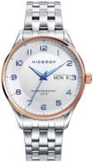 Viceroy Miesten kello 401147-05 Classic Valkoinen/Teräs Ø41 mm