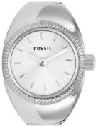 Fossil Naisten kello ES5245 Watch Ring Hopea/Teräs Ø15 mm