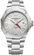 Baume & Mercier Miesten kello M0A10658 Riviera Hopea/Teräs