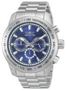 Invicta Miesten kello 21795 Speedway Sininen/Teräs Ø48 mm