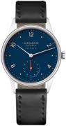 Nomos Glashütte Miesten kello N-1205 Minimatik Sininen/Nahka Ø35.5