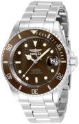 Invicta Miesten kello 35689 Pro Diver Ruskea/Teräs Ø40 mm