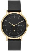 Skagen Miesten kello SKW6896 Kuppel Musta/Nahka Ø44 mm