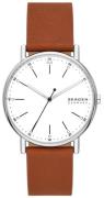 Skagen Miesten kello SKW6903 Signatur Valkoinen/Nahka Ø40 mm