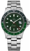 Glycine Miesten kello GL0383 Combat Sub Vihreä/Teräs Ø42 mm