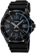 Casio Miesten kello MTD-1065B-1A1 Enticer Musta/Kumi Ø42 mm