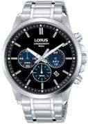 Lorus Miesten kello RT317JX9 Sports Musta/Teräs Ø43 mm