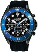 Lorus Miesten kello RT323GX9 Sports Musta/Kumi Ø43 mm