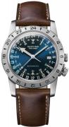 Glycine Miesten kello GL0411 Airman Sininen/Nahka Ø40 mm