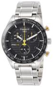 Tissot Miesten kello T100.417.11.051.00 PRS Musta/Teräs Ø42 mm