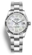 Rolex Naisten kello 278274-0005 Datejust 31 Valkoinen/Teräs Ø31 mm