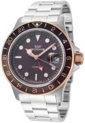 Glycine Miesten kello GL1056 Combat Sub Ruskea/Teräs Ø42 mm