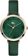 Lacoste Naisten kello 2001138 Vihreä/Nahka Ø32 mm