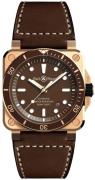 Bell & Ross Miesten kello BR0392-D-BR-BR/SCA BR 03-92 Diver