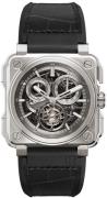 Bell & Ross Miesten kello BRX1-CHTB-TI BR-X1 Tourbillon Nahka