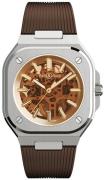 Bell & Ross Miesten kello BR05A-CH-SKST/SRB BR 05 Skeleton