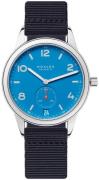 Nomos Glashütte Miesten kello N-777 Club Sininen/Tekstiili Ø41.5 mm