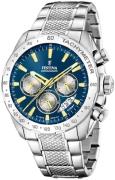 Festina Miesten kello F20668-5 Timeless Sininen/Teräs Ø44.5 mm