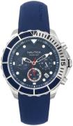 Nautica Miesten kello NAPPTR001 Sininen/Kumi Ø46 mm