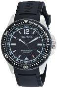 Nautica Miesten kello NAPMAU001 Dress Musta/Kumi Ø44 mm