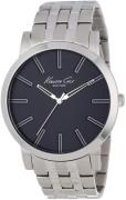 Kenneth Cole Slim Miesten kello KC9231 Musta/Teräs Ø43 mm