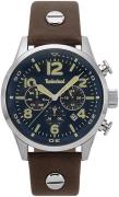 Timberland 99999 Miesten kello TBL15376JS03 Sininen/Nahka Ø44 mm