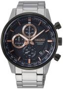 Seiko 99999 Miesten kello SSB331P1 Musta/Teräs Ø43 mm