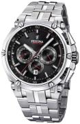 Festina Sport Miesten kello F20327-6 Musta/Teräs Ø44 mm