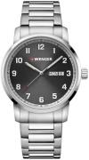 Wenger 99999 Miesten kello 01.1541.119 Musta/Teräs Ø42 mm