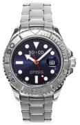 So & Co New York Yacht Timer Miesten kello 5053.2 Sininen/Teräs