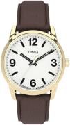 Timex Easy Reader Miesten kello TW2U71500 Valkoinen/Nahka Ø38 mm