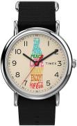 Timex Weekender TW2V29800 Beige/Tekstiili Ø38 mm