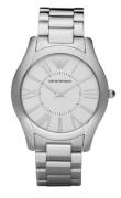 Emporio Armani Miesten kello AR2055 Valkoinen/Teräs Ø43 mm