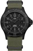 Glycine Combat GL0084 Musta/Tekstiili Ø42 mm