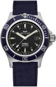 Glycine Combat GL0094 Musta/Tekstiili Ø42 mm