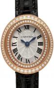 Cartier Hypnose Naisten kello WJHY0003 Hopea/Nahka Ø26.2 mm