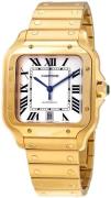 Cartier Santos De Cartier Miesten kello WGSA0009 Valkoinen/18K