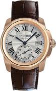 Cartier Calibre de Cartier Miesten kello WGCA0003 Hopea/Nahka Ø38 mm