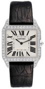 Cartier Santos Dumont Miesten kello WH100651 Hopea/Nahka